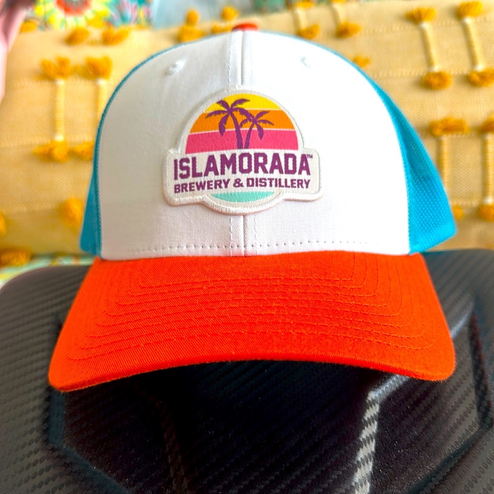 Islamorada Brewery Hat- Miami Dolphin Colors!